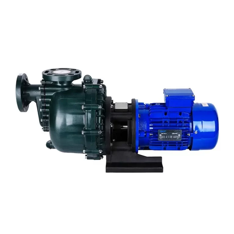 QHB self-priming centrifugal chemical pump with mechanically sealed construction