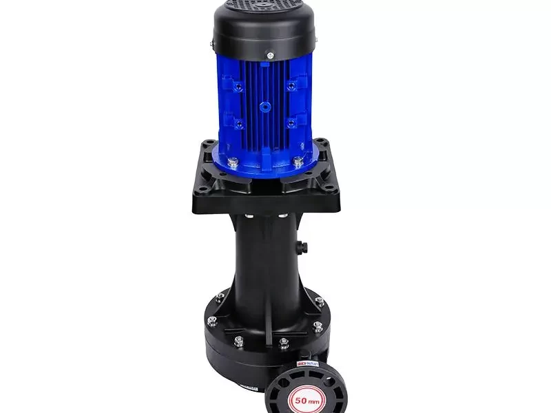 QHD vertical chemical pump for tank installation and wet process circulation