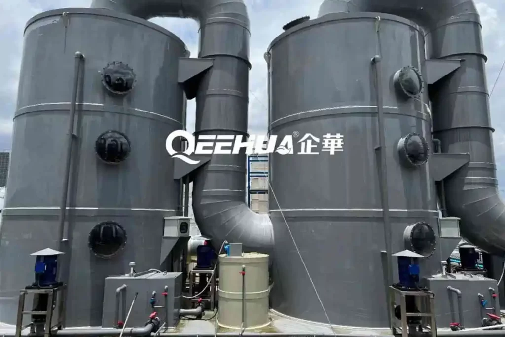 QEEHUA vertical pump case for corrosive liquid circulation in wet process equipment