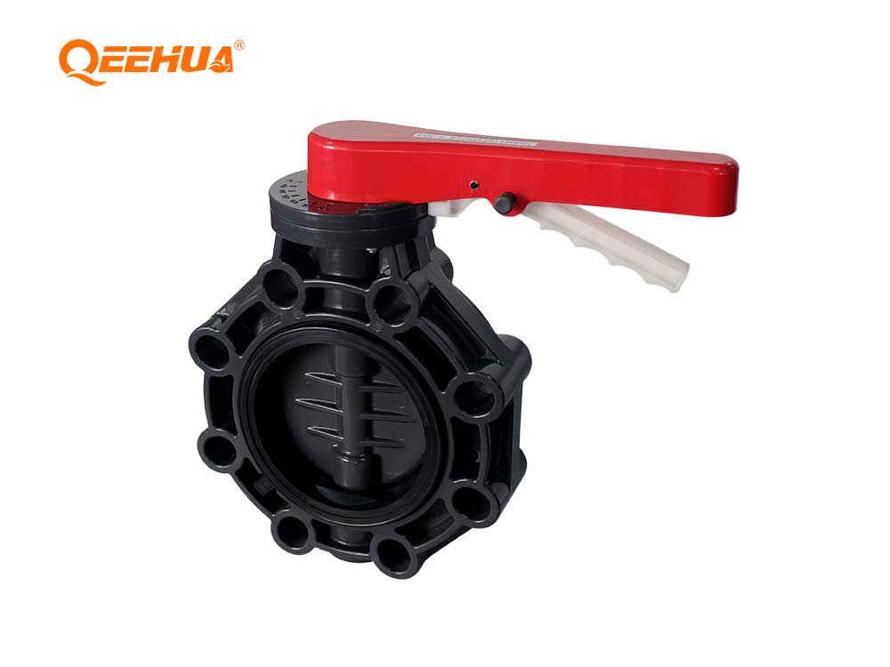 Handle type butterfly valve