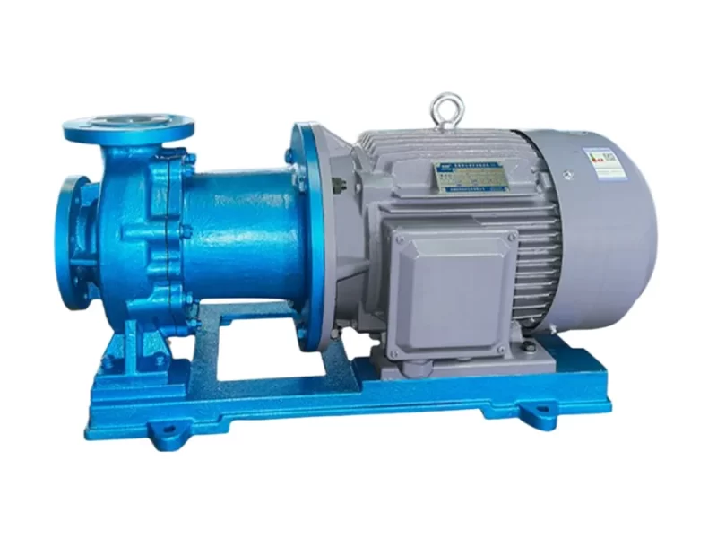 Heavy-duty fluorine magnetic pump for corrosive transfer
