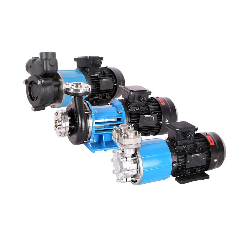 Magnetic pump material options for alkaline chemical circulation review
